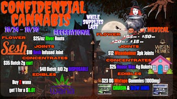 Confidential Cannabis - Broomfield Brewing Up Some Spooky Deals!