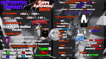 Confidential Cannabis Happy Halloween!