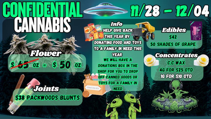 Confidential Cannabis Intergalactic Deals