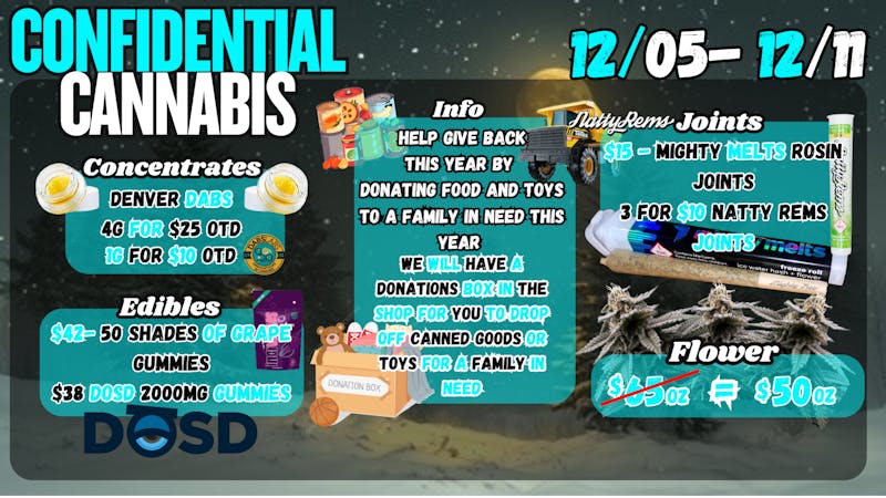 Confidential Cannabis Bundle Up These Deals Are Cold!