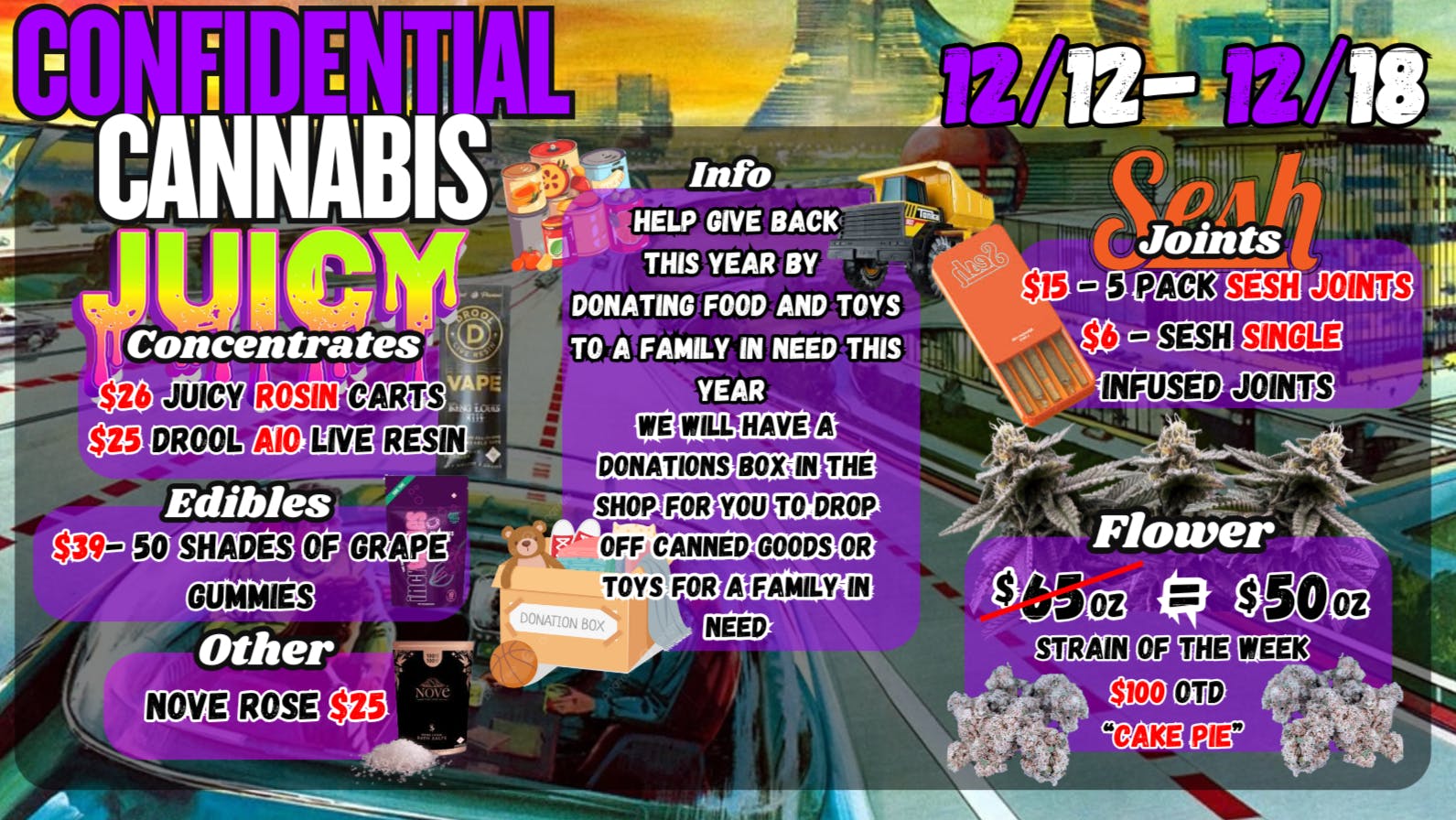 Confidential Cannabis BLAST OFF DEALS!