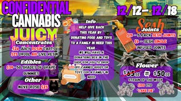 Confidential Cannabis BLAST OFF DEALS!
