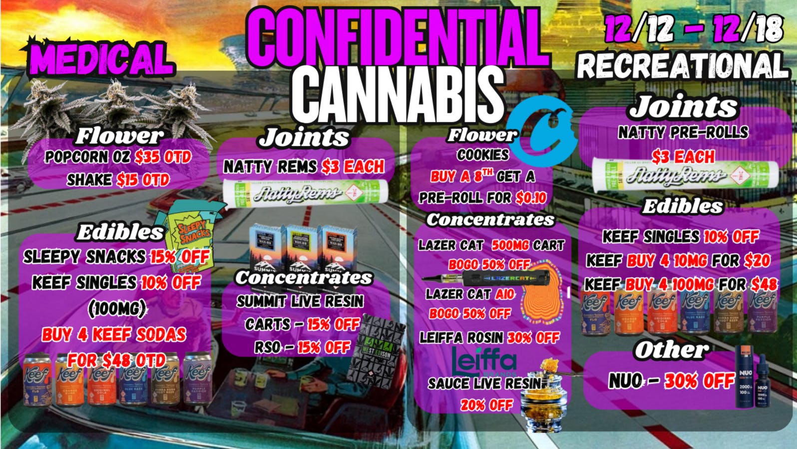 Confidential Cannabis - Broomfield BLAST OFF DEALS!