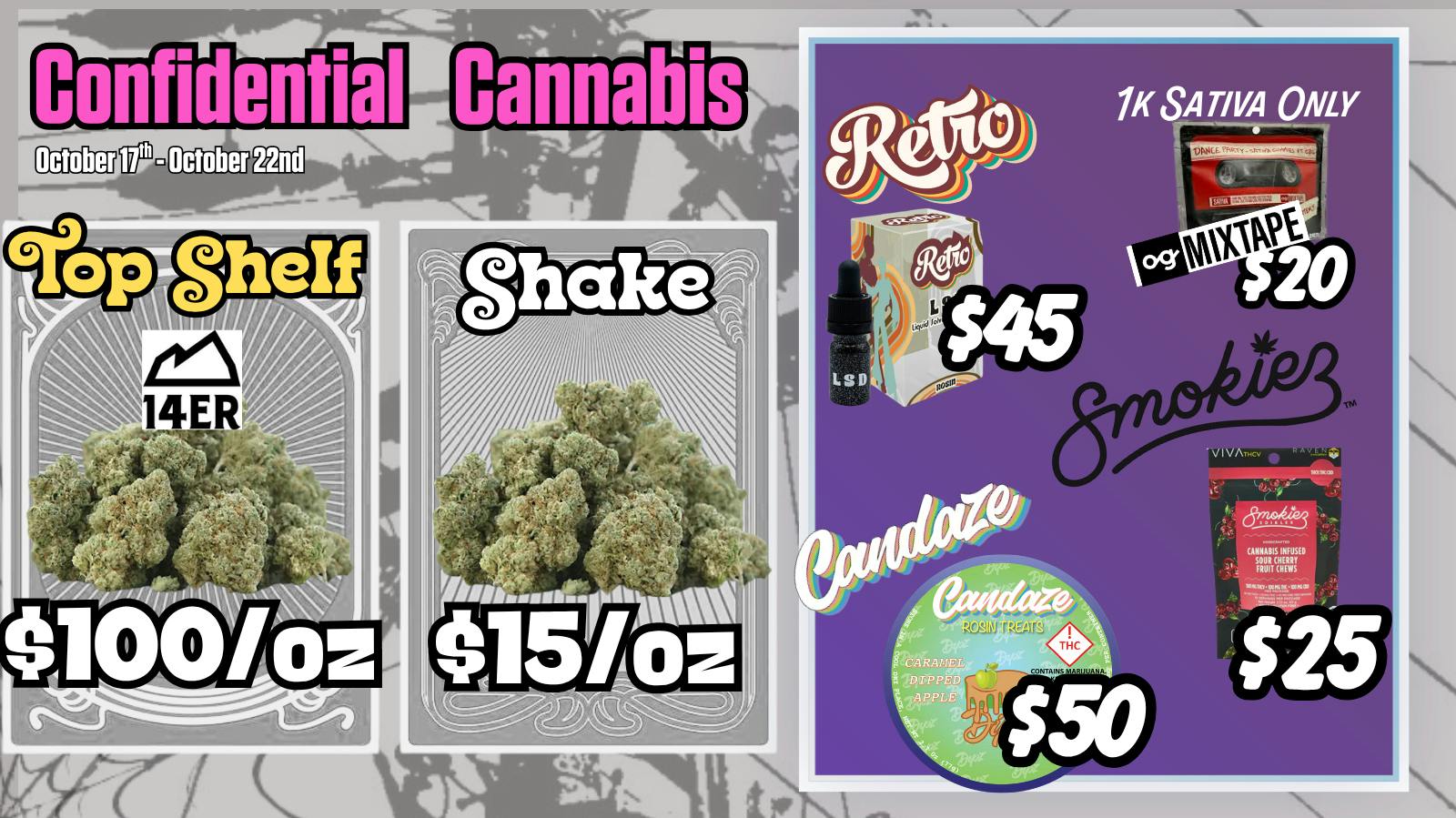 Confidential Cannabis Eier DealCheck out