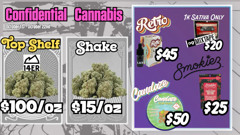 Confidential Cannabis Eier DealCheck out