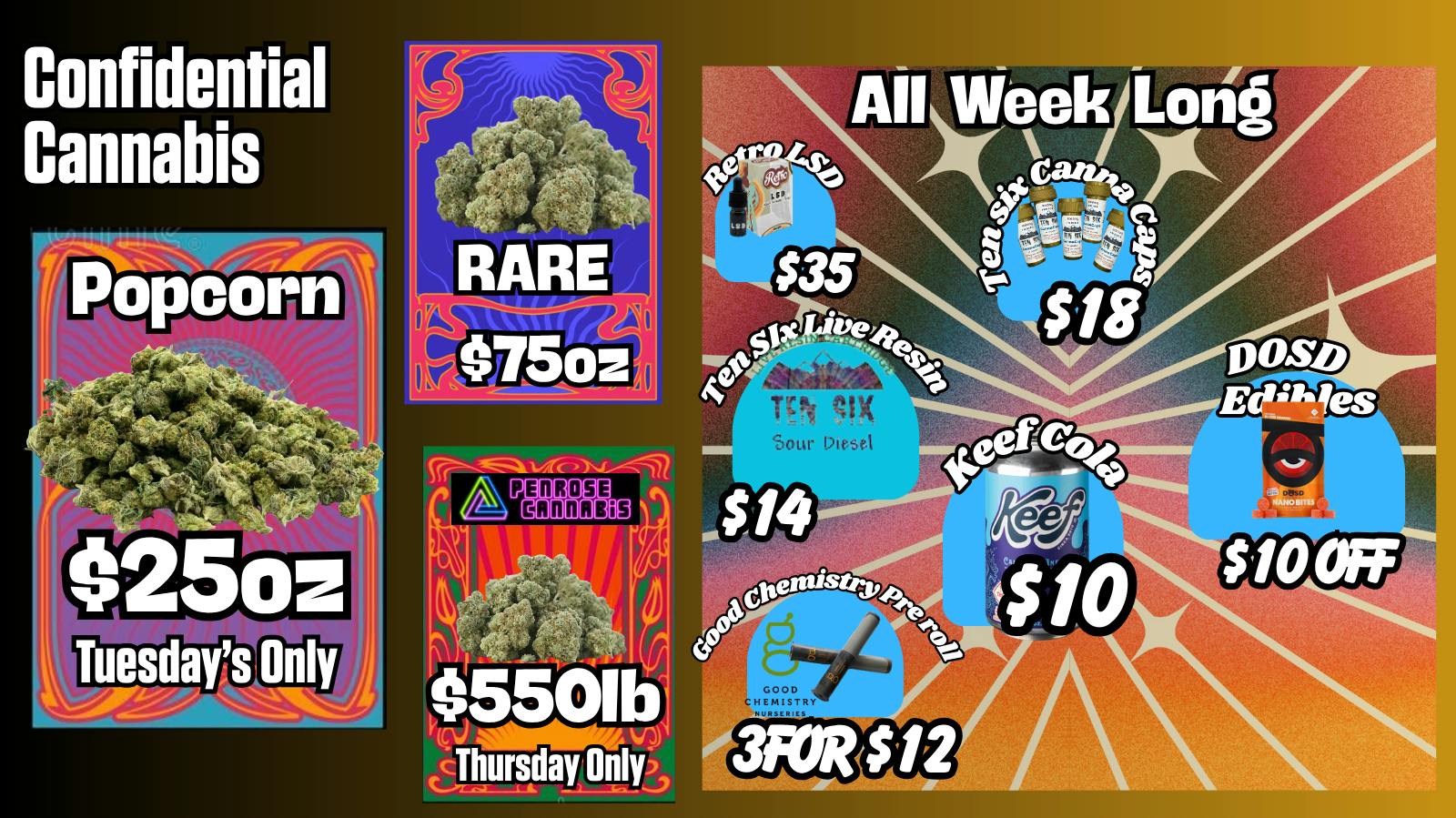 Confidential Cannabis From the grave low prices