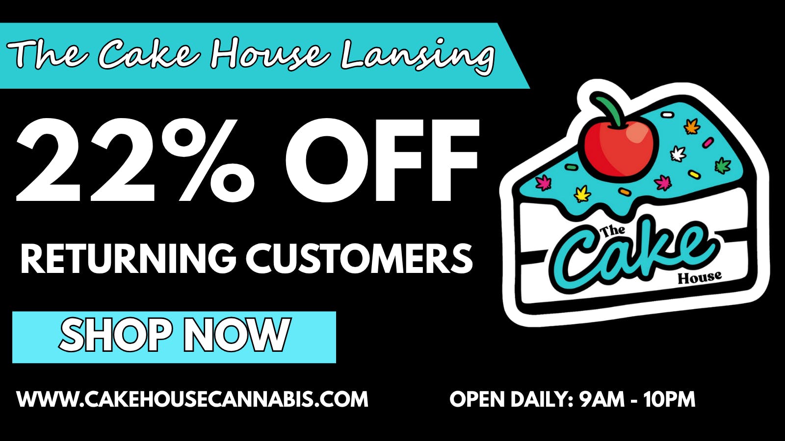 The Cake House - Lansing TCH Lansing Returning Customer Discount!