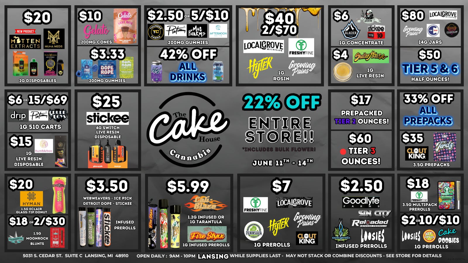The Cake House - Lansing TCH Lansing Deals!