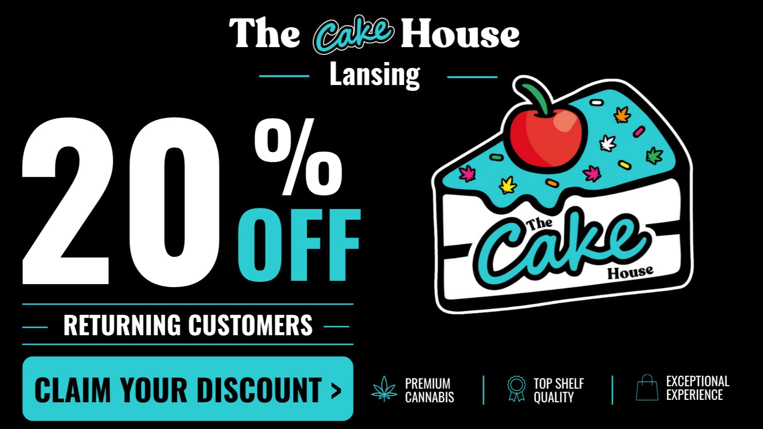 The Cake House - Lansing TCH Lansing Returning Customer Discount!