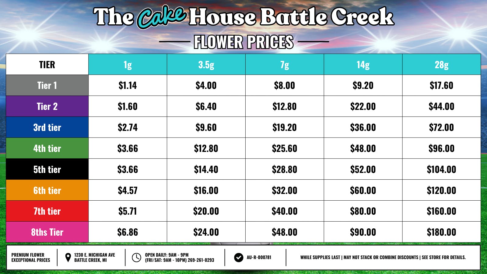 The Cake House - Battle Creek NEW Battle Creek Exclusive Deli Flower Deals