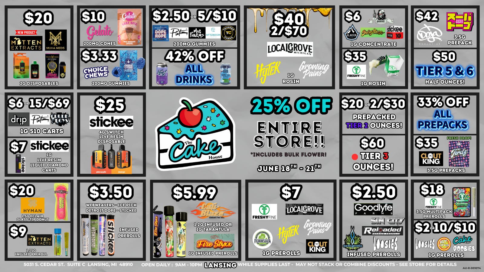 The Cake House - Lansing TCH Lansing Deals!