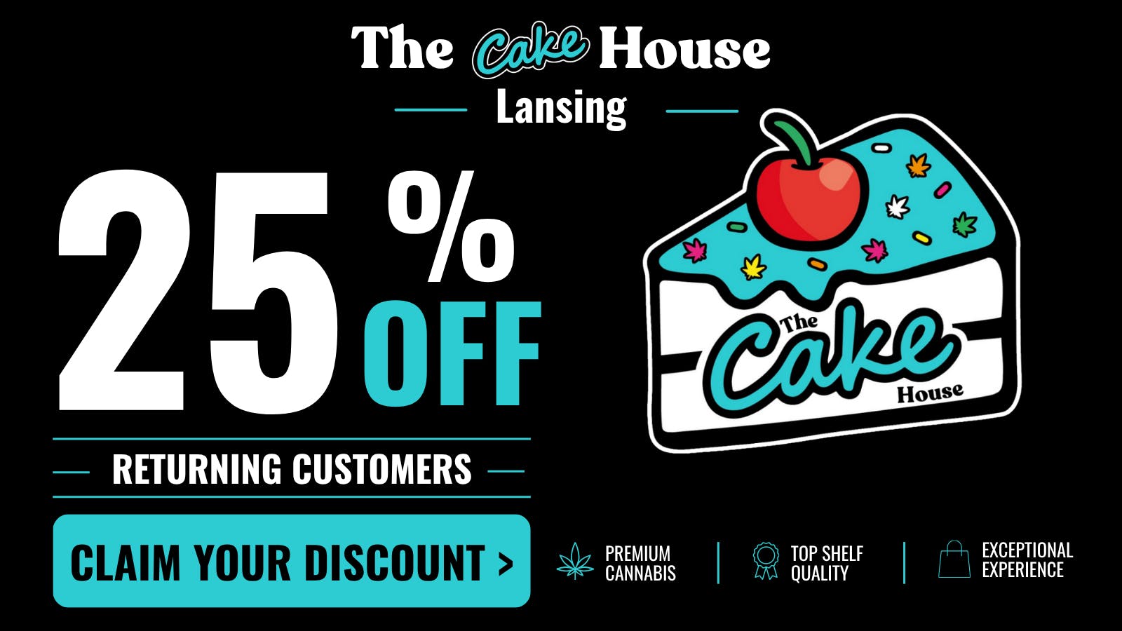 The Cake House - Lansing TCH Lansing Returning Customer Discount!