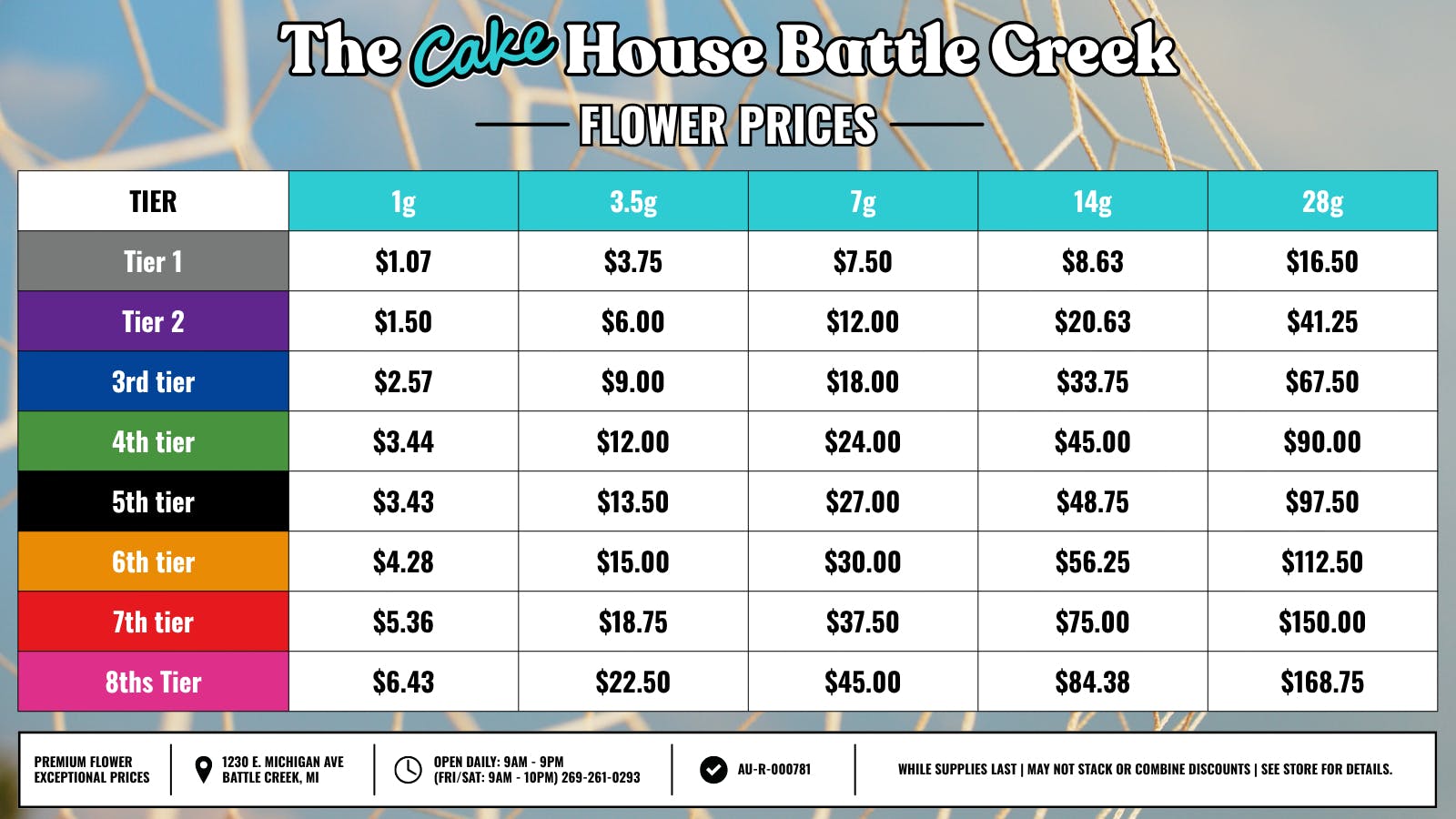 The Cake House - Battle Creek NEW Battle Creek Exclusive Deli Flower Deals