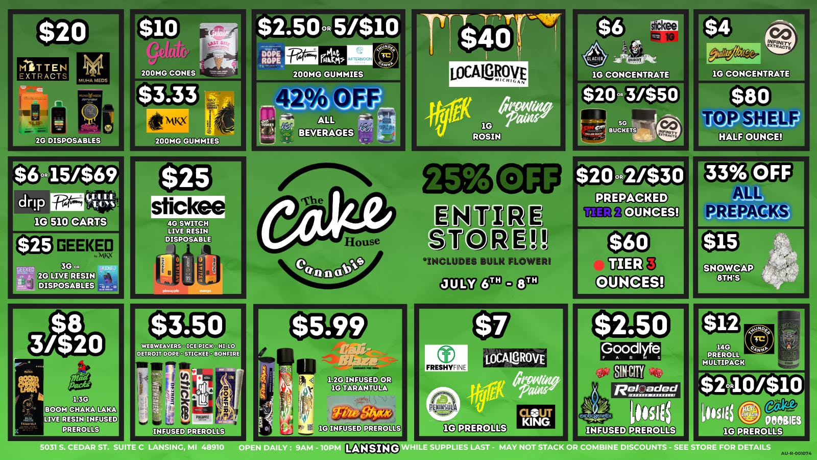 The Cake House - Lansing TCH Lansing Deals!