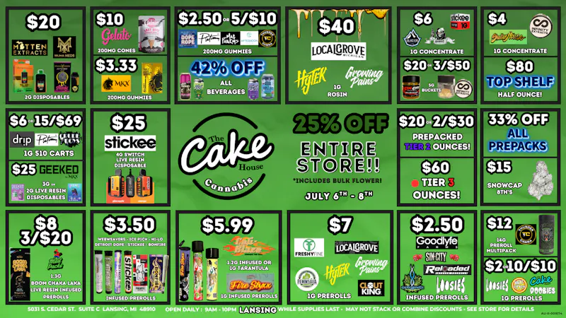 The Cake House - Lansing TCH Lansing Deals!