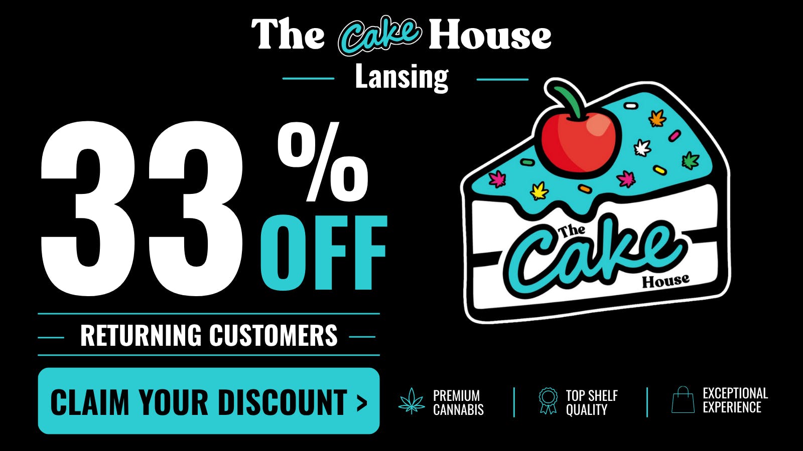 The Cake House - Lansing TCH Lansing Returning Customer Discount!