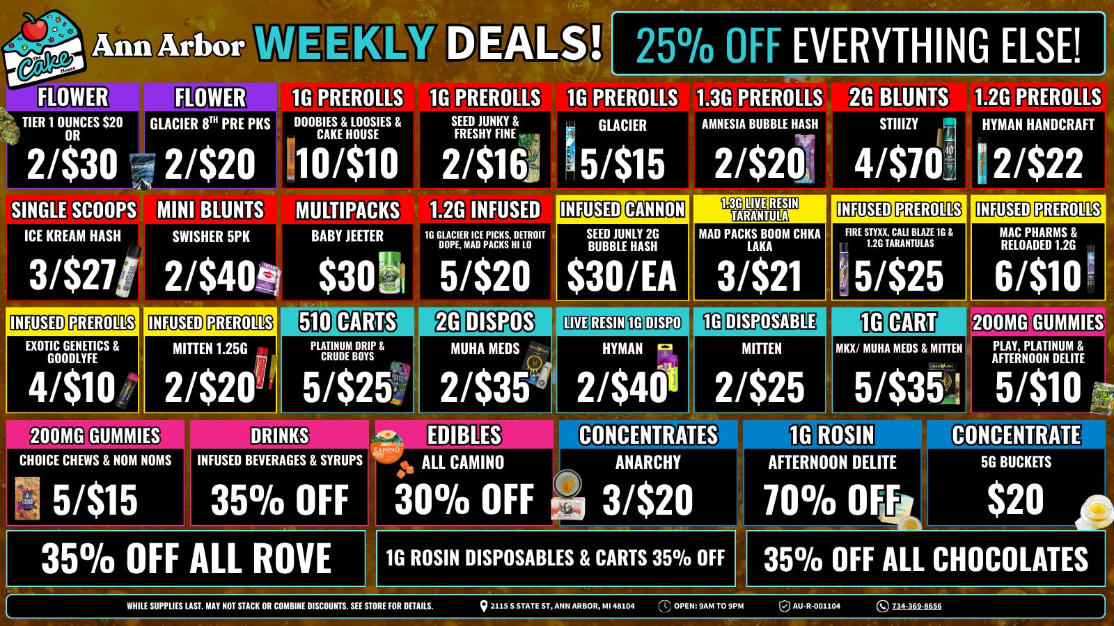 The Cake House - Ann Arbor TCH Ann Arbor Weekly Deals!