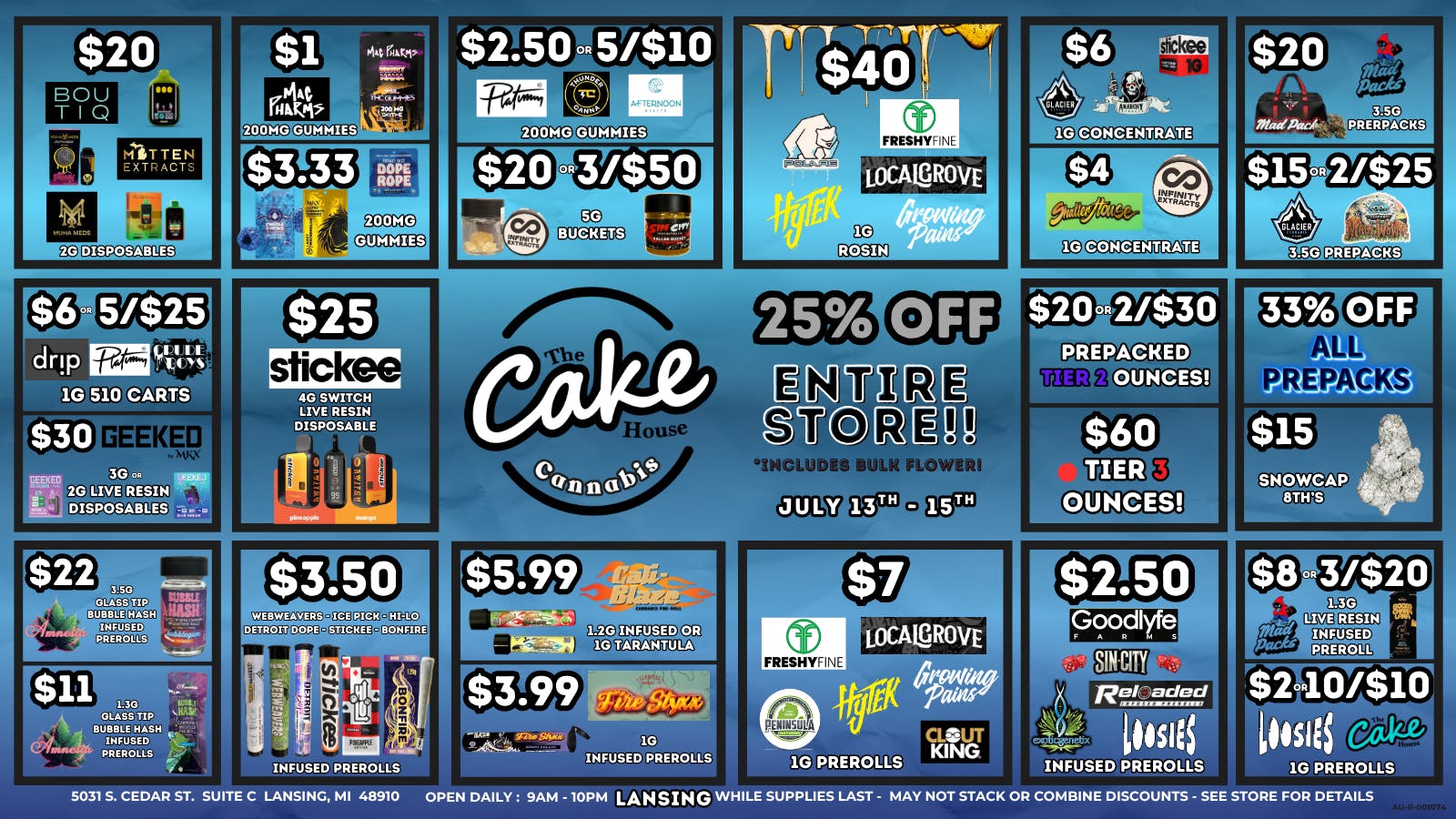 The Cake House - Lansing TCH Lansing Deals!