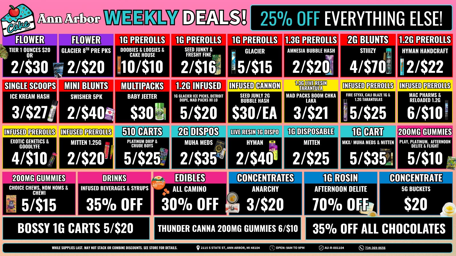 The Cake House - Ann Arbor TCH Ann Arbor Weekly Deals!