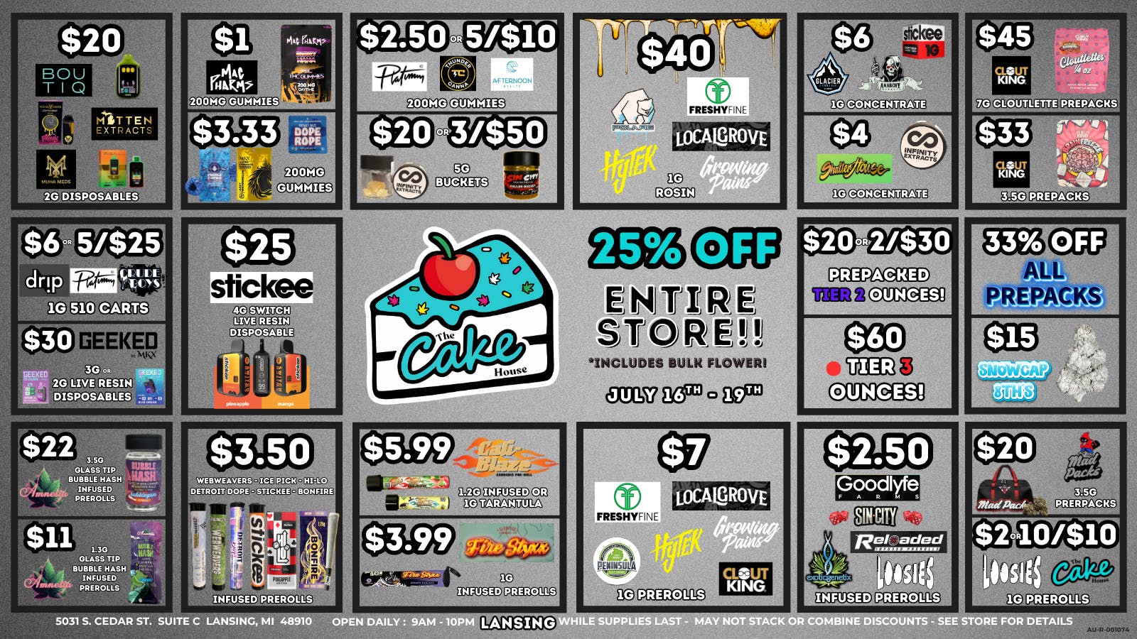 The Cake House - Lansing TCH Lansing Deals!