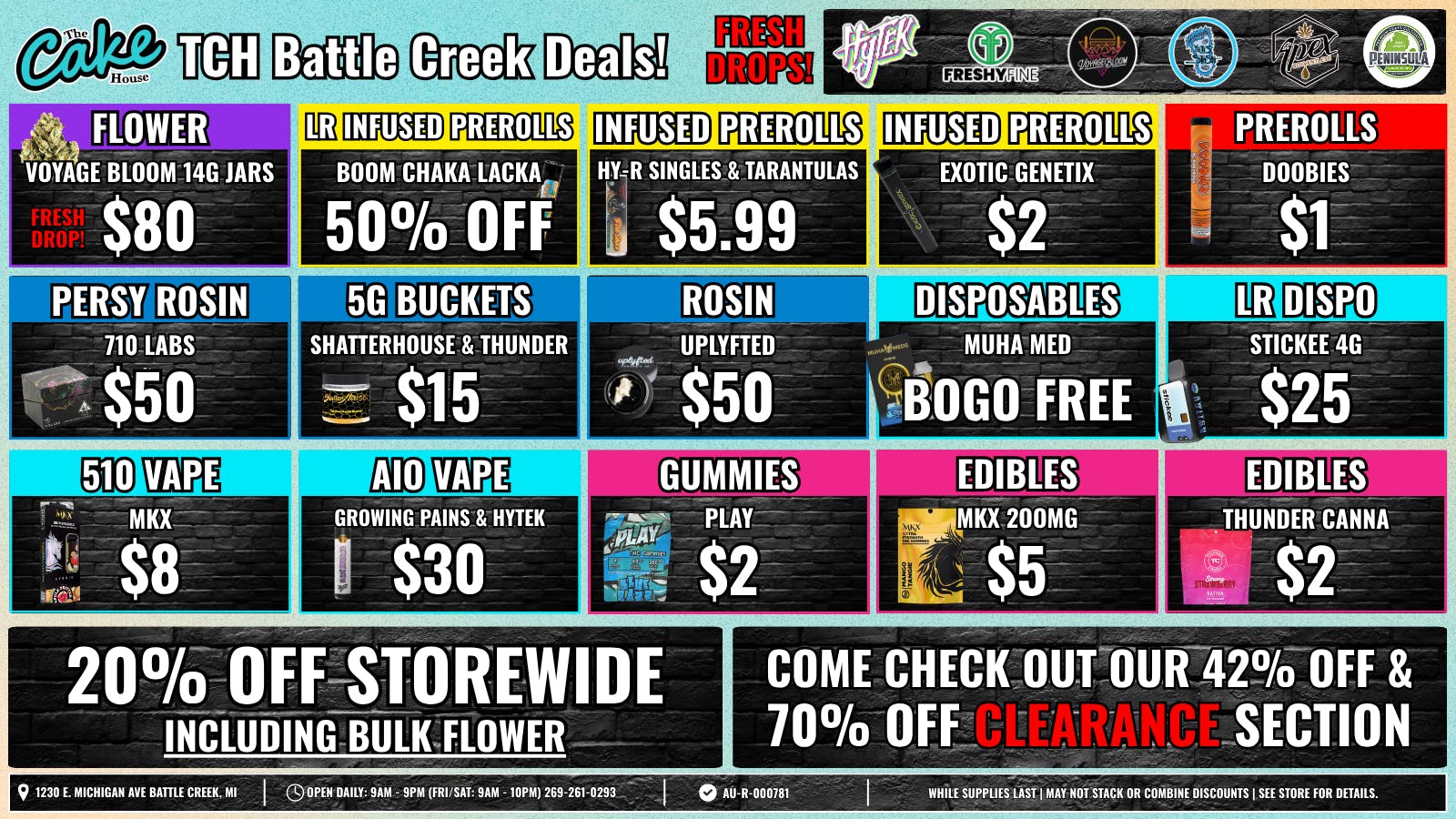 The Cake House - Battle Creek TCH Battle Creek Weekly Deals!