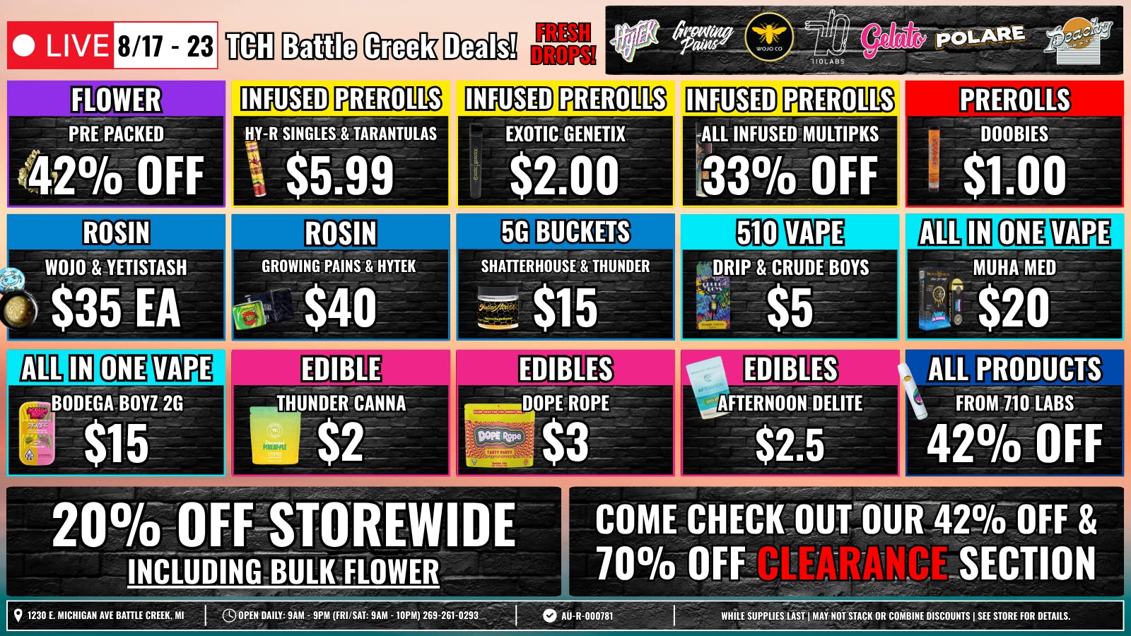 The Cake House - Battle Creek TCH Battle Creek Weekly Deals!