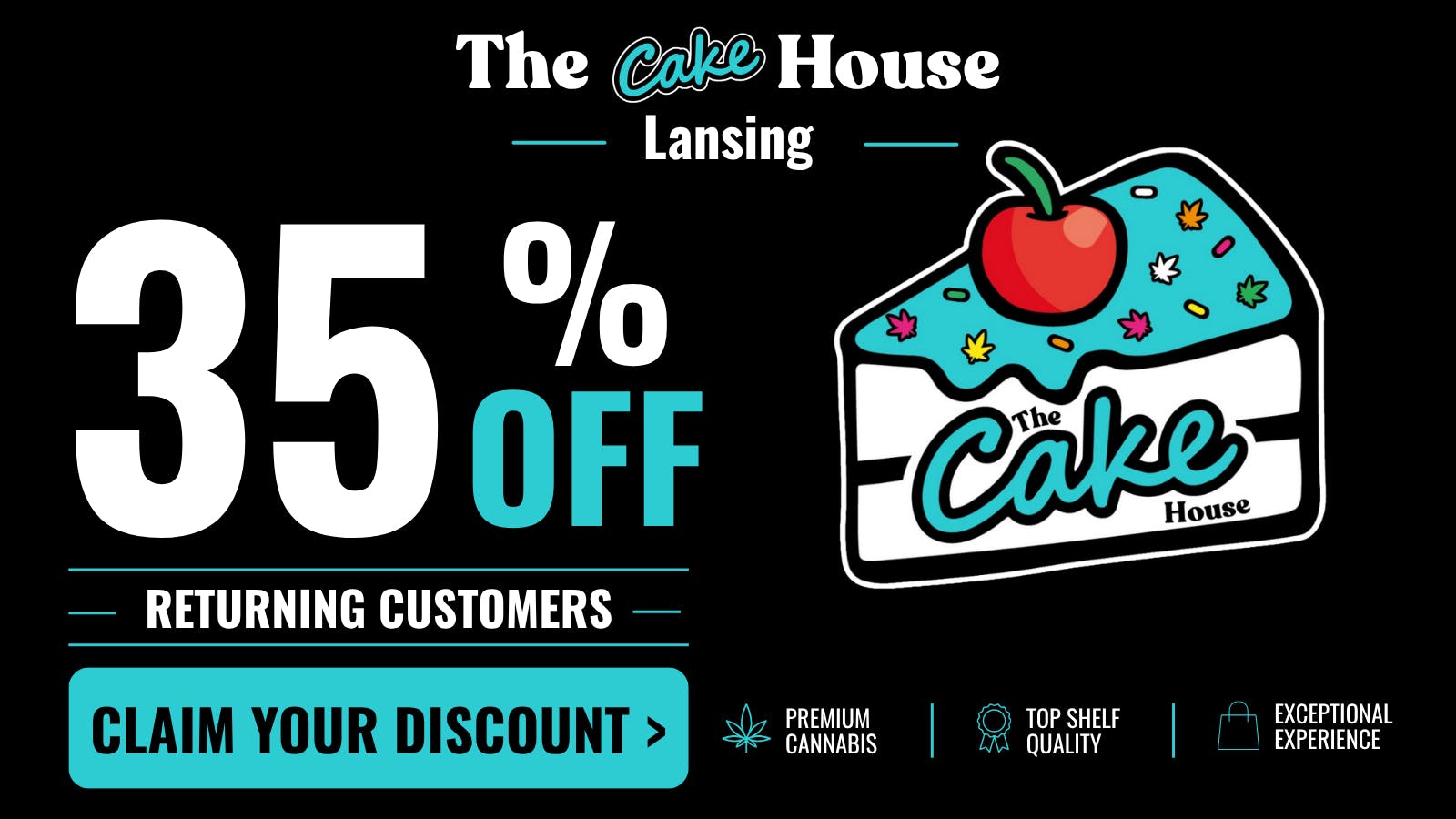 The Cake House - Lansing TCH Lansing Returning Customer Discount!
