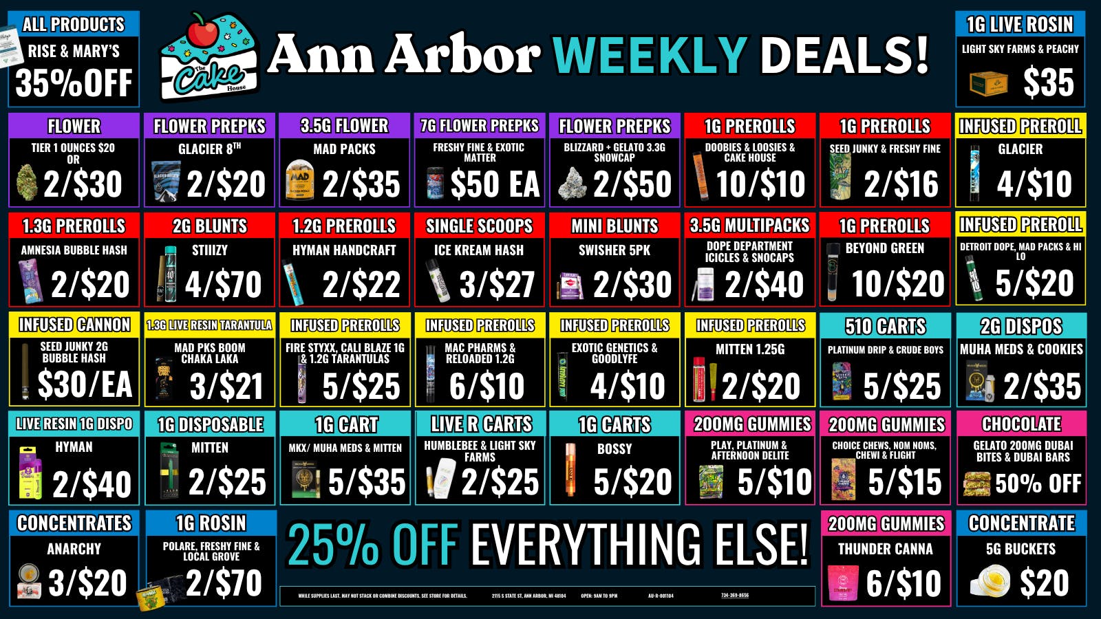 The Cake House - Ann Arbor TCH Ann Arbor Weekly Deals!