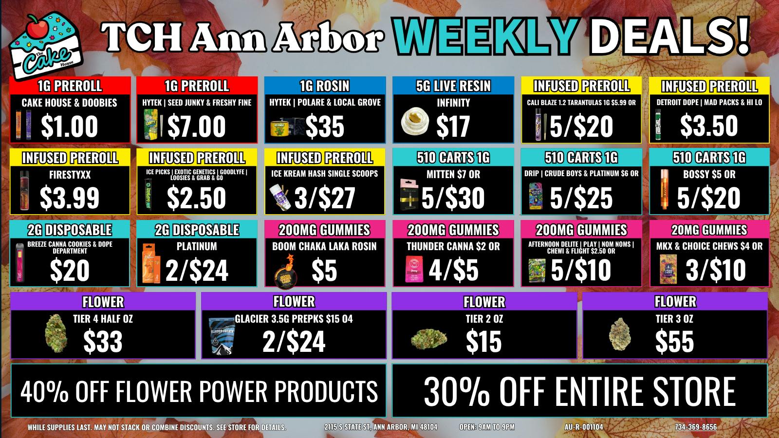 The Cake House - Ann Arbor TCH Ann Arbor Weekly Deals!