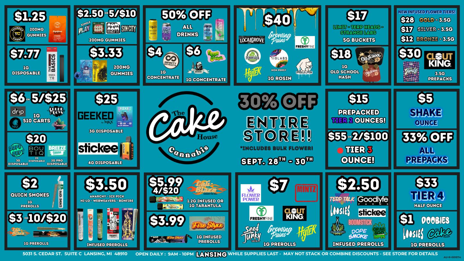 The Cake House - Lansing TCH Lansing Weekly Deals!