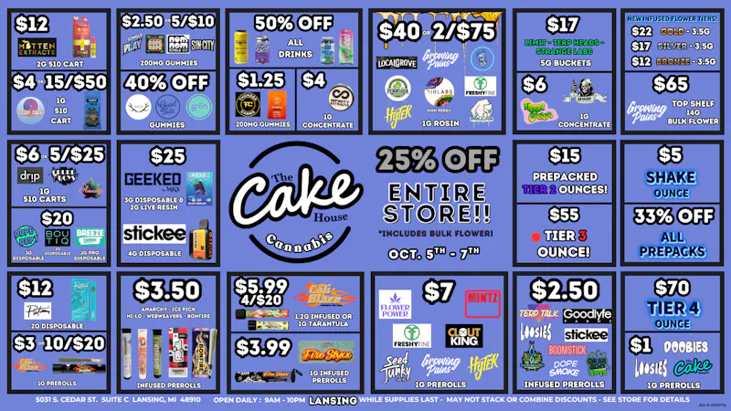 The Cake House - Lansing TCH Lansing Weekly Deals!