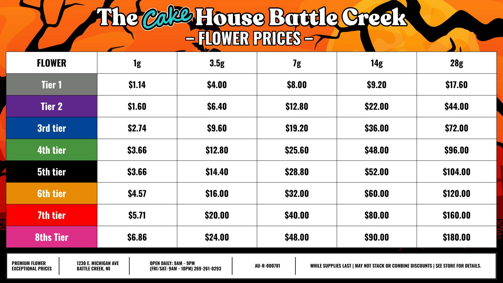The Cake House - Battle Creek TCH BATTLE CREEK EXCLUSIVE DELI FLOWER DEALS