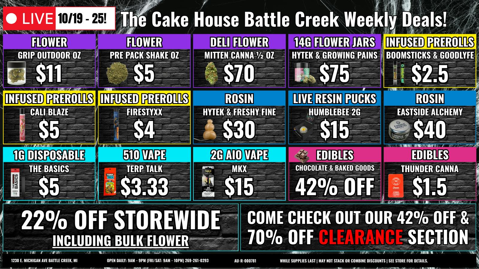 The Cake House - Battle Creek TCH BATTLE CREEK WEEKLY DEALS | NEW SAVINGS EVERY