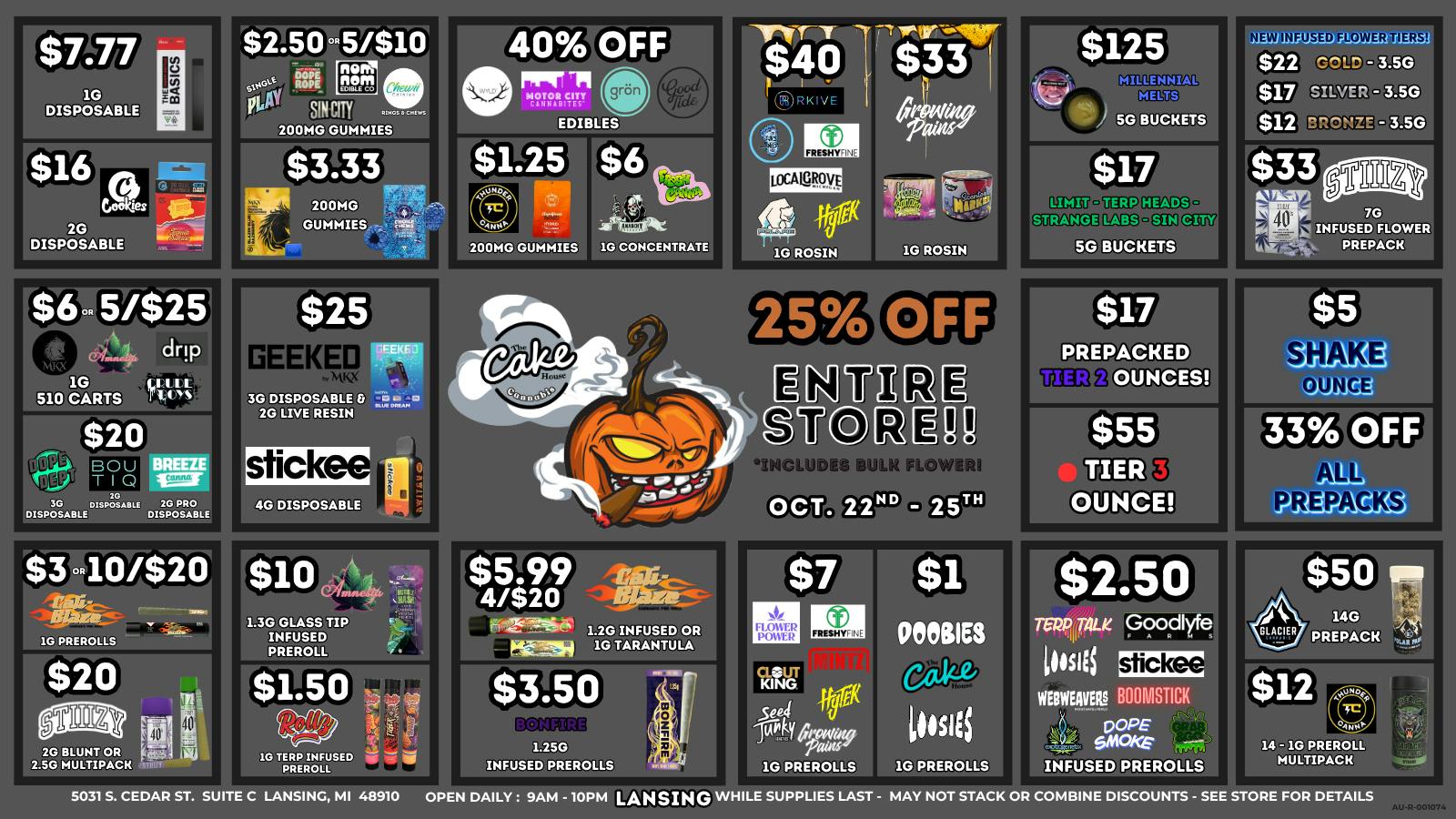 The Cake House - Lansing TCH LANSING WEEKLY DEALS | NEW SAVINGS EVERY WEEK!