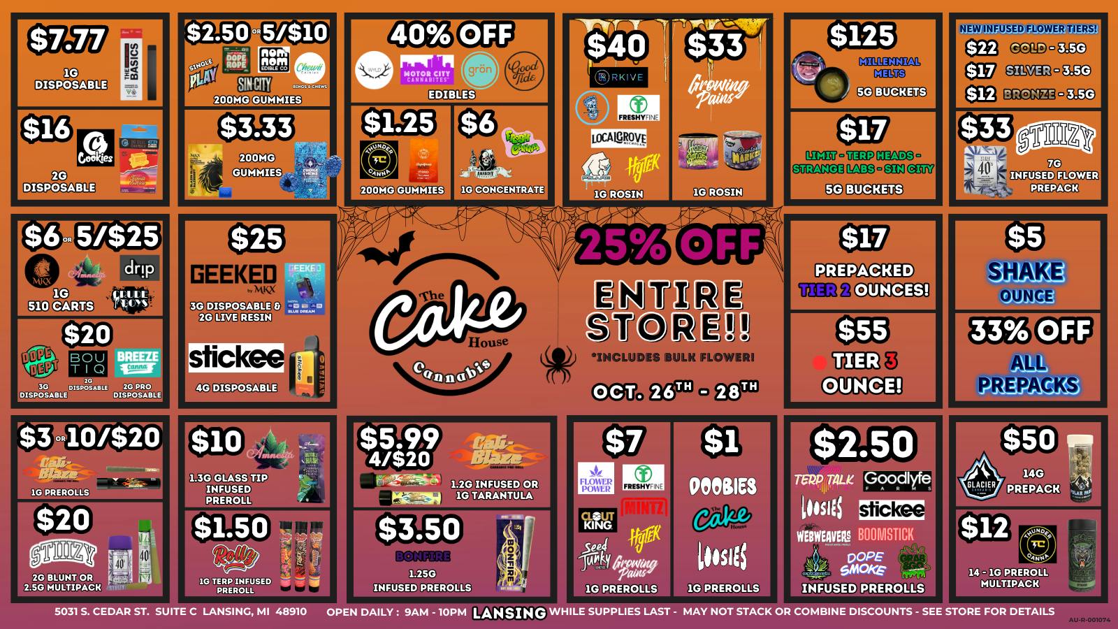 The Cake House - Lansing TCH LANSING WEEKLY DEALS | NEW SAVINGS EVERY WEEK!