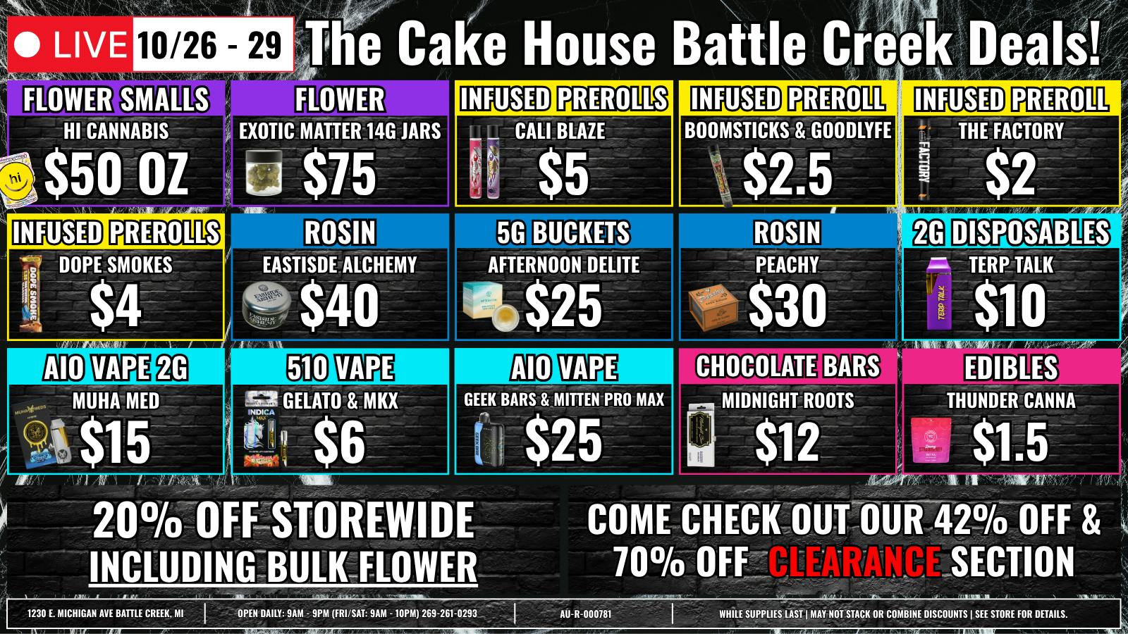 The Cake House - Battle Creek TCH BATTLE CREEK WEEKLY DEALS | NEW SAVINGS EVERY