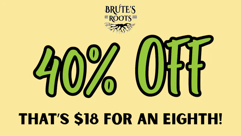 Brute's Roots - Paulsboro 40% OFF 3.5g Sugar Factory
