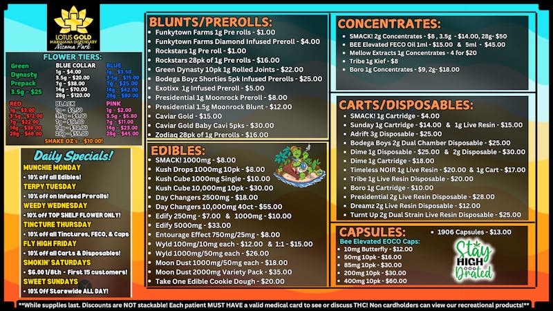 Lotus Gold - Nicoma Park September deals are here!