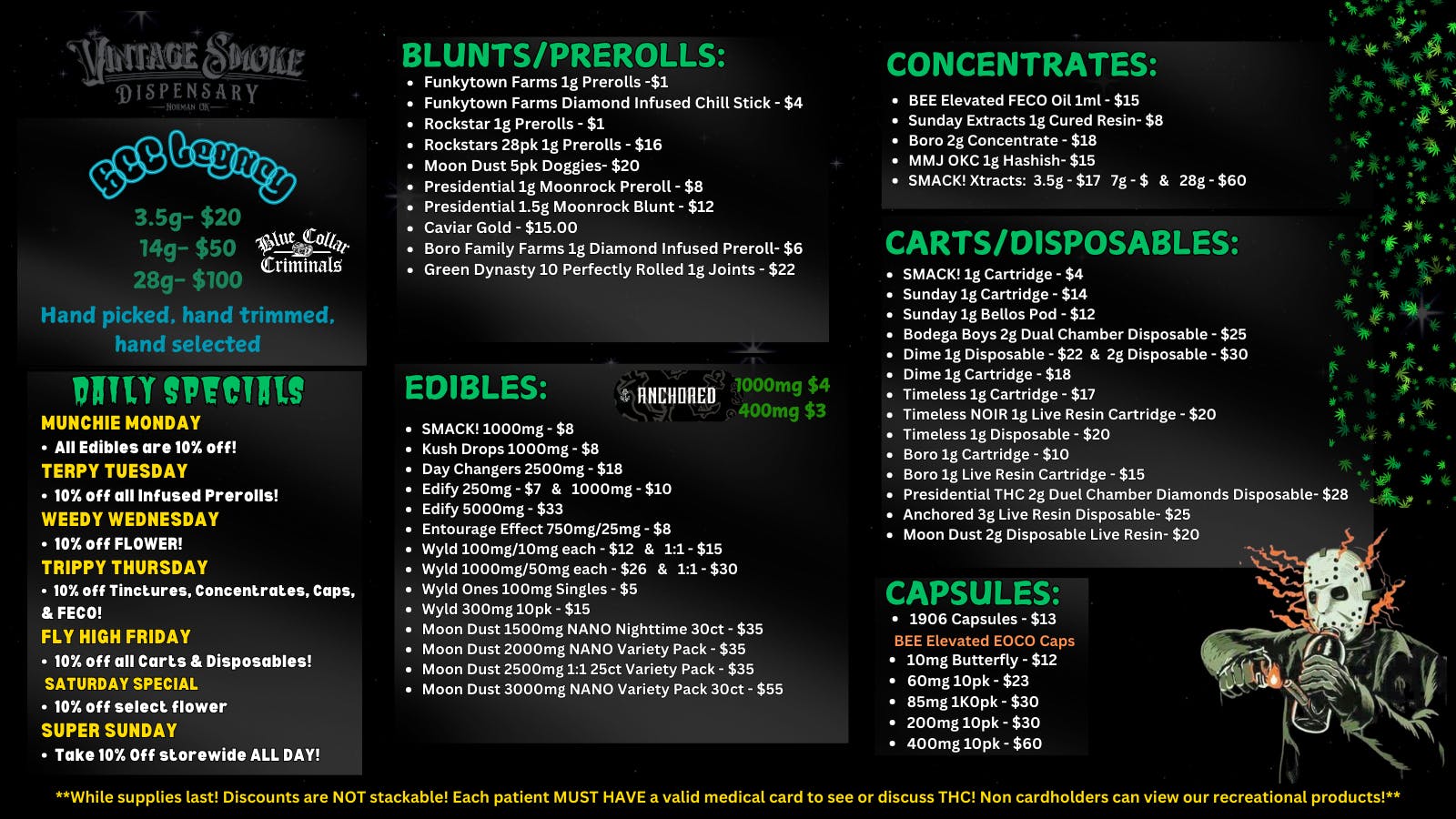 Vintage Smoke Dispensary Goodbye 2025, Hello 2026!