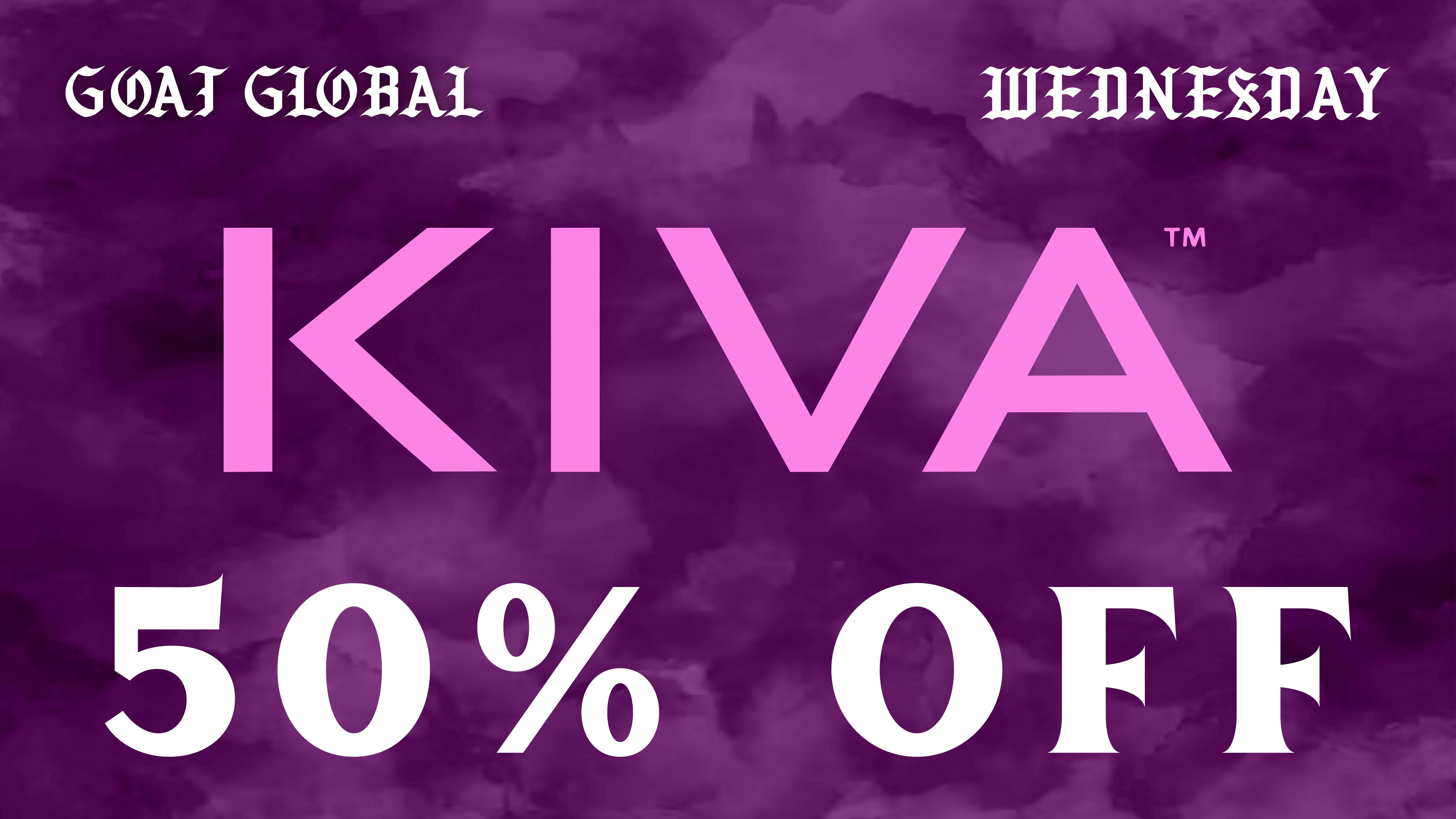 Goat Global Delivery 🩷 50% OFF KIVA EVERY WEDNESDAY