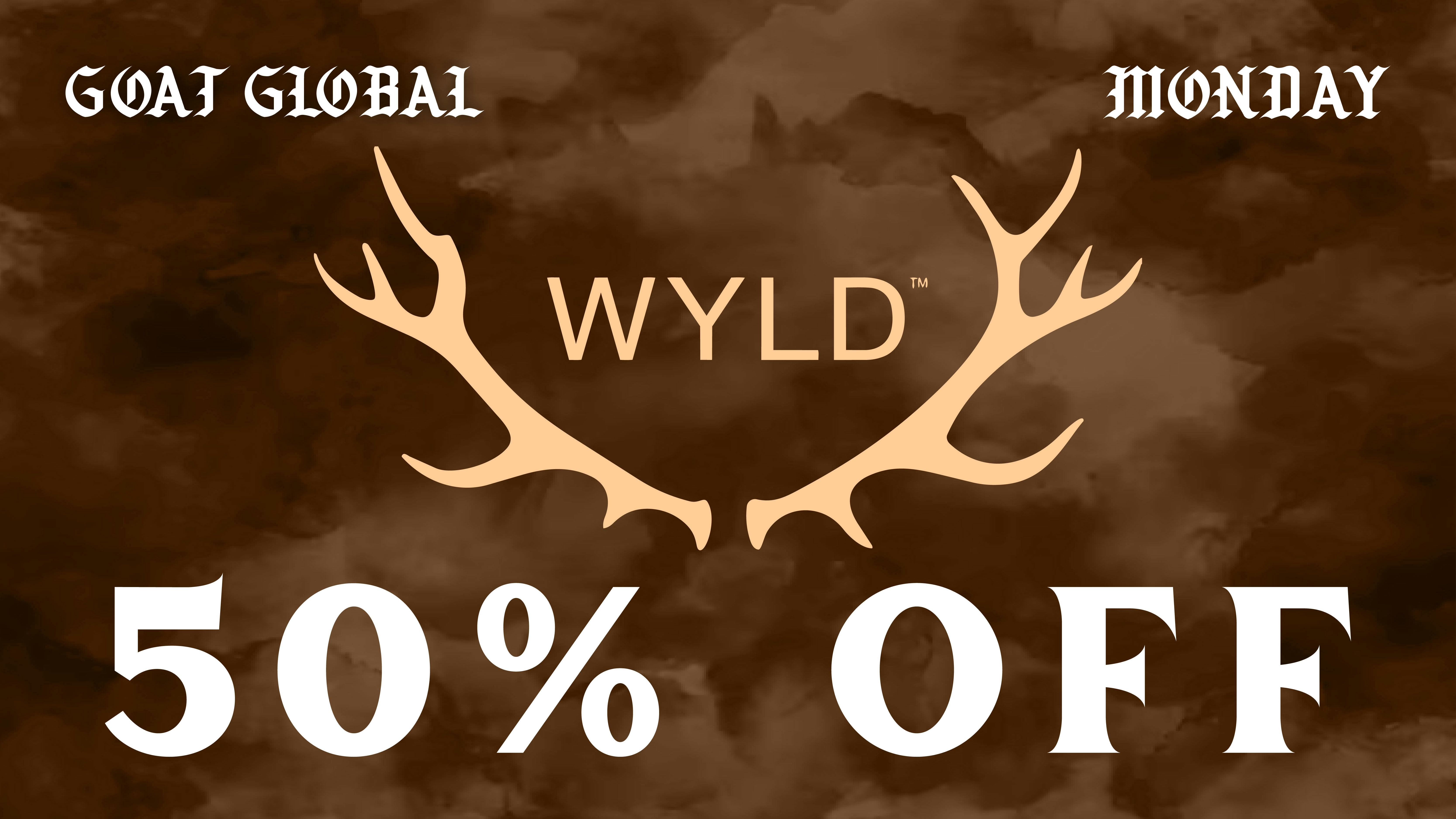 GOAT Global Westwood 🦌 50% OFF WYLD EVERY MONDAY 🦌