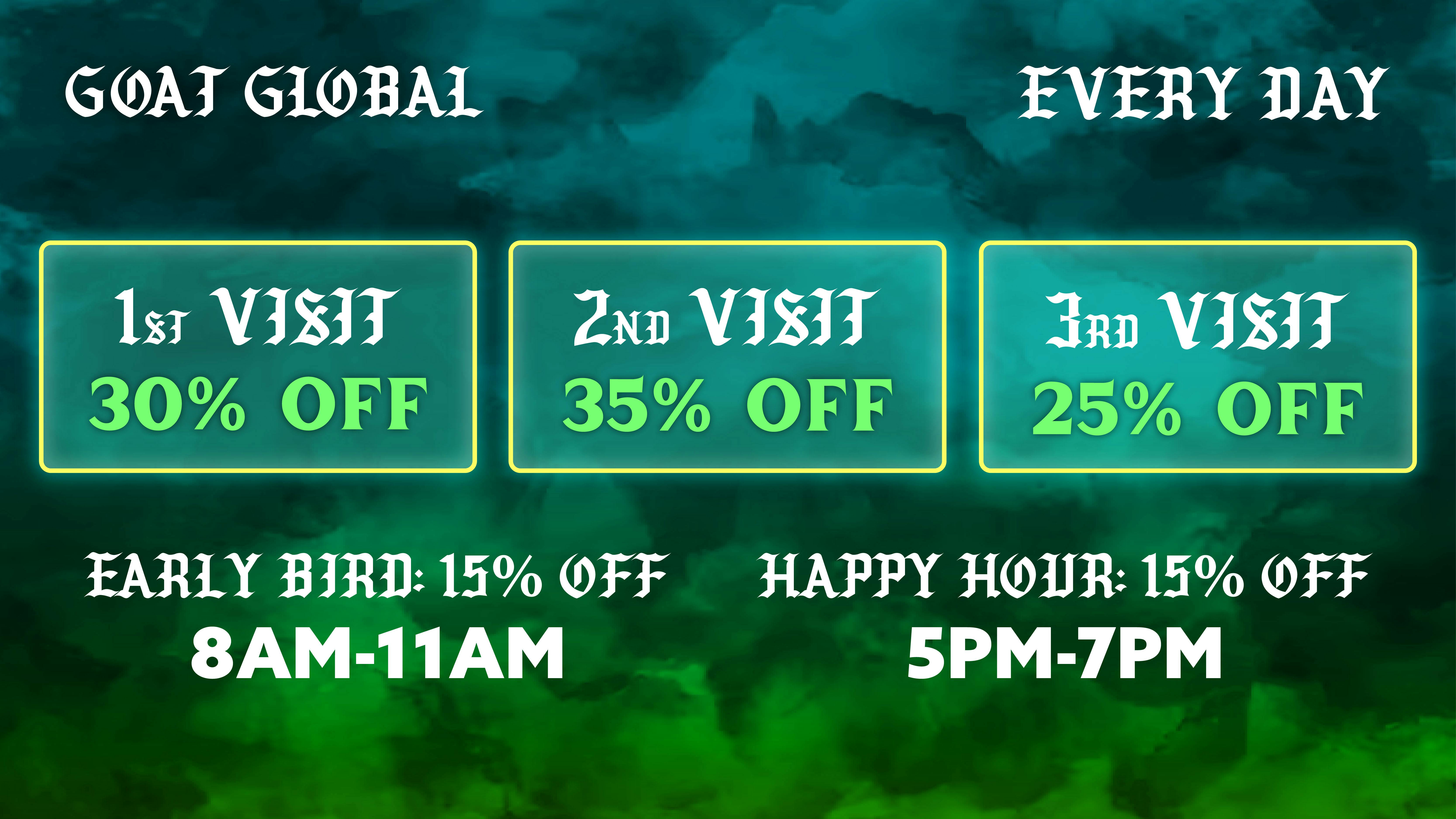 Goat Global Delivery - Santa Monica 🐐 First Time Patients Receive 30% OFF 🐐