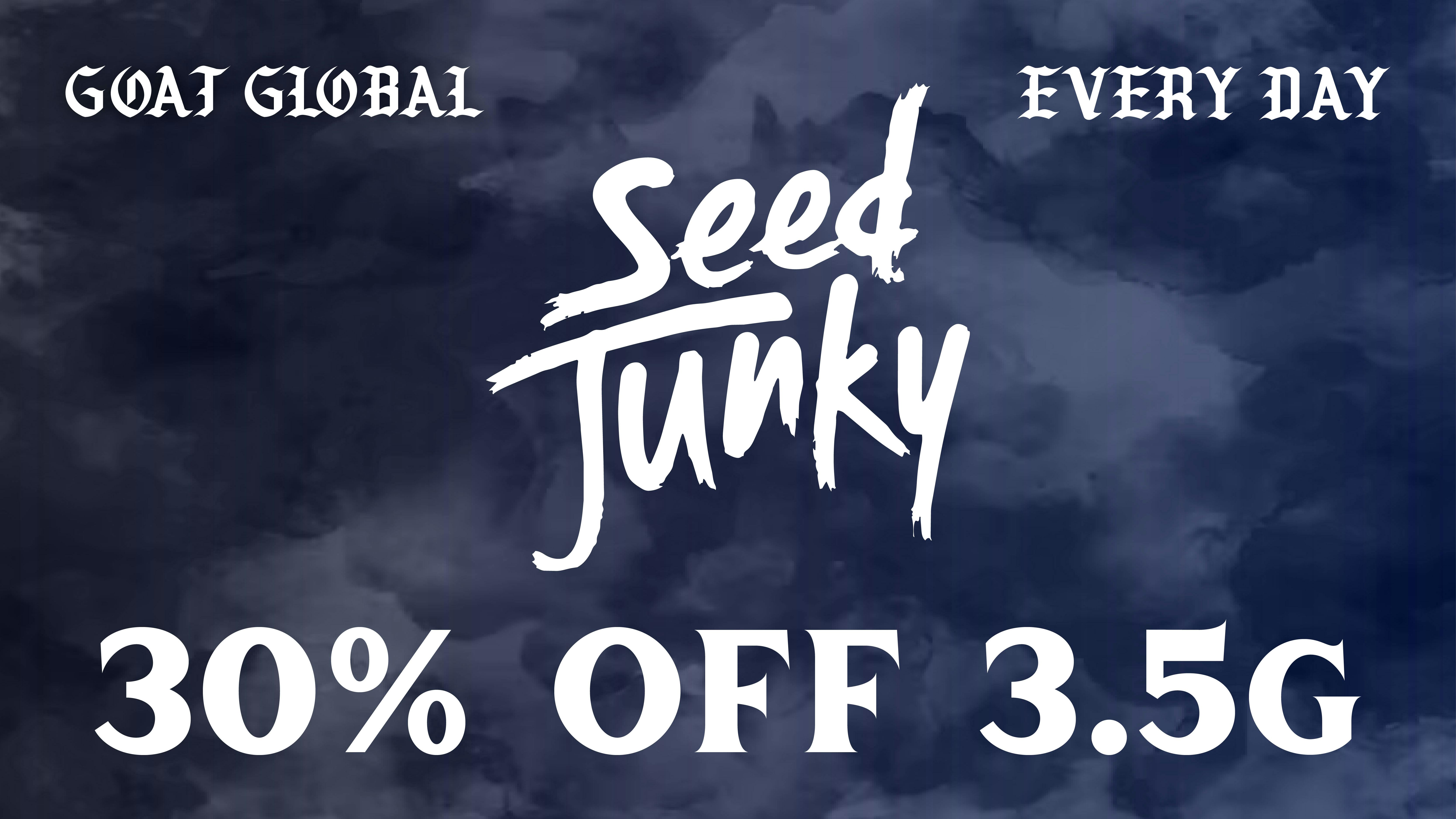 GOAT Global Westwood 30% OFF SEED JUNKY 3.5G BIG BUDS DAILY