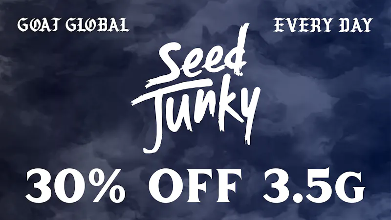 GOAT Global Westwood 30% OFF SEED JUNKY 3.5G BIG BUDS DAILY