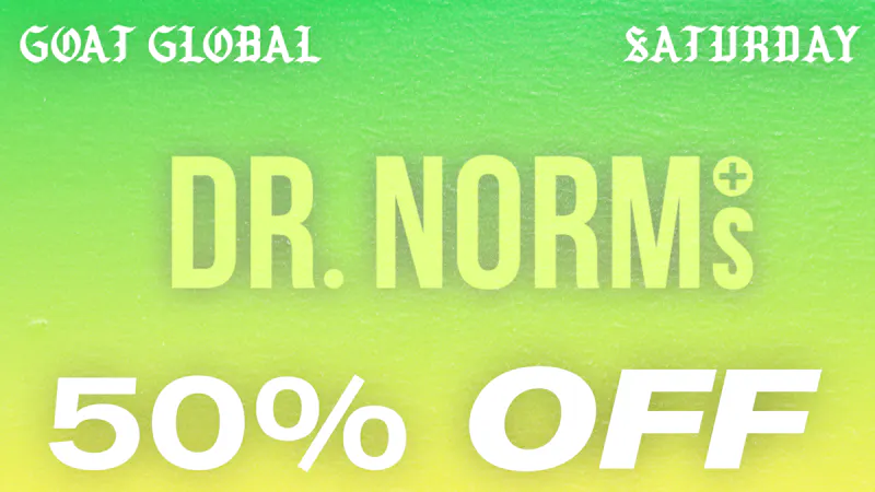 Goat Global 50% OFF DR NORMS PRODUCTS
