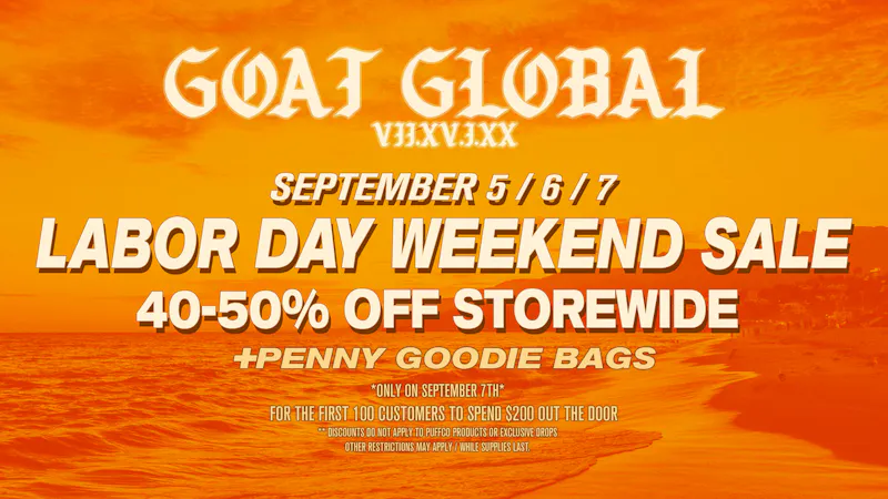 Goat Global - Santa Monica 40-50% OFF | LABOR DAY WEEKEND SALE