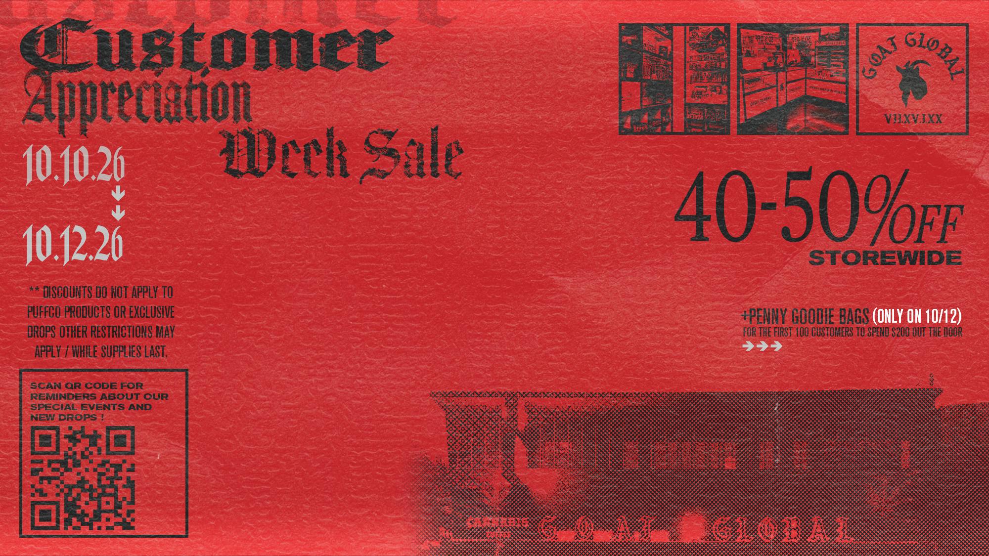 Goat Global GET 40-50% OFF STOREWIDE