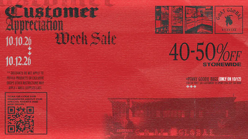 Goat Global GET 40-50% OFF STOREWIDE