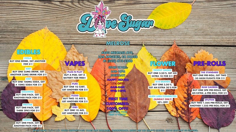 Dope Sugar 100% OFF FTP! PRICES INCLUDE TAX!