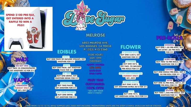 Dope Sugar 100% OFF FTP!! WIN A PS5!! BLACK WOMAN OWNED!!